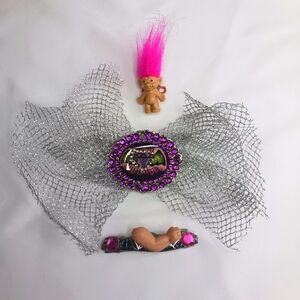 Set of 3 Eclectic Alternative Hair Clips.